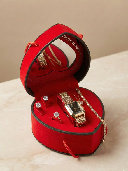 coffre bijoux cadeau femme noir