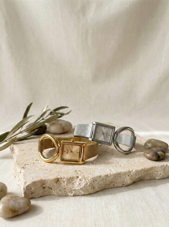 Elypse – Montre-Bijou Femme d’élégance sculpturale